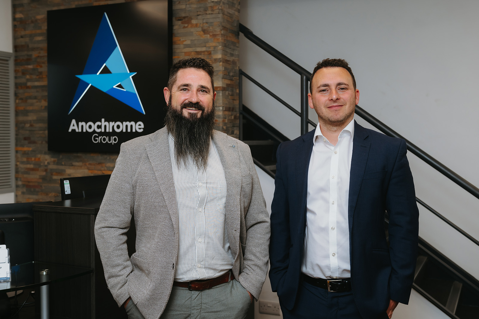 Mark Jones Anochrome CEO & David Isaacs Endless